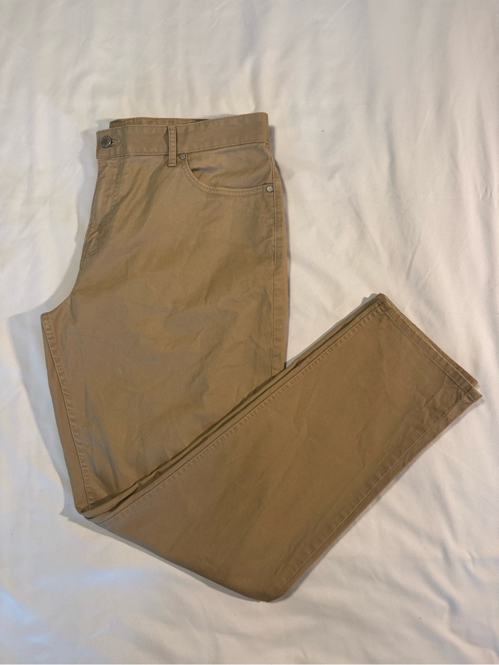 Michael Kors Men's Straight Chinos in Tan